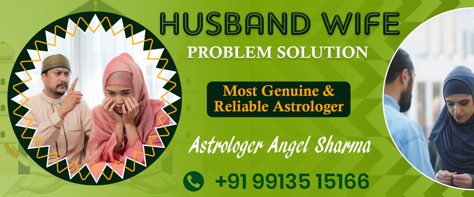 World Famous Astrologer Angel Sharma +91 99135 15166 